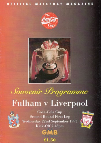 Match programme